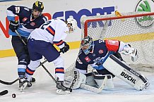 INGOLSTADT, GERMANY - SEPTEMBER 03:  Champions Hockey League ERC Ingolstadt vs Vaxjo Lakers am September 3, 2015 in Ingolstadt, Germany. 