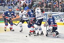 Adler Mannheim vs ERC Ingolstadt, Eishockey, DEL, Deutsche Eishockey Liga, Spieltag 39, 24.01.2018