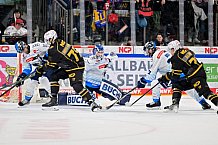 Eishockey, Herren, DEL, Saison 2024-2025, Playoffs Viertelfinale, Spiel 6, Nürnberg Ice Tigers - ERC Ingolstadt, 28.03.2025