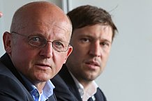 Pressekonferenz - ERC Ingolstadt stellt den neuen Trainerstab fuer die kommende Saison 2015 / 2016 vor
