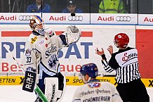 ERC Ingolstadt - Straubing Tigers, Eishockey, DEL, Deutsche Eishockey Liga, Preplayoff, Spiel 1, 09.03.2016