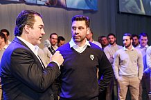 Abschlussfeier der Saison 2017 / 2018 in der Spielstaette des ERC Saturn Arena