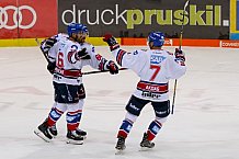 ERC Ingolstadt - Adler Mannheim, Eishockey, DEL, Deutsche Eishockey Liga, Playoffs, Viertelfinale, Spiel 1, 14.03.2018