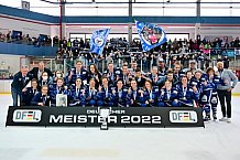 Eishockey, Frauen, DFEL, Playoffs Finale Spiel 4, Saison 2021-2022, ERC Ingolstadt - ECDC Memmingen Indians, 20.03.2022