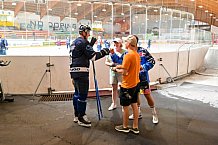 Eishockey, Herren, DEL, Saison 2023-2024, Vinschgau Cup, ERC Ingolstadt - Making-of MediaMarkt & Saturn Videos, 24.08.2023
