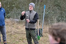 Eishockey, Herren, DEL, Saison 2023-2024, ERC Ingolstadt - Baumpflanzaktion, 02.03.2024