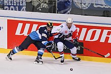 INGOLSTADT, GERMANY - SEPTEMBER 03:  Champions Hockey League ERC Ingolstadt vs Vaxjo Lakers am September 3, 2015 in Ingolstadt, Germany. 