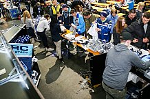 Abschlussfeier der Saison 2017 / 2018 in der Spielstaette des ERC Saturn Arena