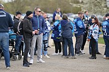 Eishockey, Herren, DEL, Saison 2022-2023, Playoff-Finale - Spiel 1, ERC Ingolstadt - Abfahrt vor Finalspiel 1, 14.04.2023