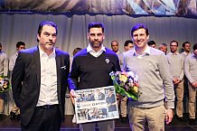 Abschlussfeier der Saison 2017 / 2018 in der Spielstaette des ERC Saturn Arena