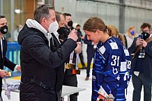 Eishockey, Frauen, DFEL, Playoffs Finale Spiel 4, Saison 2021-2022, ERC Ingolstadt - ECDC Memmingen Indians, 20.03.2022