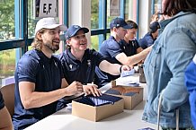 Eishockey, Herren, DEL, Saison 2023-2024, ERC Ingolstadt - Dauerkartenübergabe, 13.08.2023