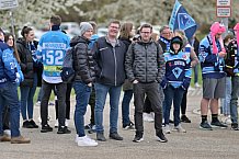 Eishockey, Herren, DEL, Saison 2022-2023, Playoff-Finale - Spiel 1, ERC Ingolstadt - Abfahrt vor Finalspiel 1, 14.04.2023