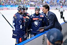 Eishockey, Herren, DEL, Saison 2024-2025, Spieltag 49, ERC Ingolstadt - Straubing Tigers, 28.02.2025