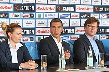 Pressekonferenz - ERC Ingolstadt stellt den neuen Trainerstab fuer die kommende Saison 2015 / 2016 vor
