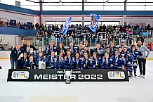 Eishockey, Frauen, DFEL, Playoffs Finale Spiel 4, Saison 2021-2022, ERC Ingolstadt - ECDC Memmingen Indians, 20.03.2022