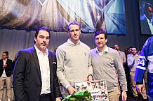 Abschlussfeier der Saison 2017 / 2018 in der Spielstaette des ERC Saturn Arena