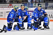 ERC Ingolstadt vs EHC Red Bull Muenchen, Eishockey, DEL, Deutsche Eishockey Liga, Spieltag 40, 07.01.2018