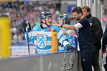 Eishockey, Herren, DEL, Saison 2022-2023, Playoff-Halbfinale - Spiel 3, ERC Ingolstadt - Adler Mannheim, 04.04.2023