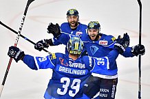 ERC Ingolstadt vs EHC Red Bull Muenchen, Eishockey, DEL, Deutsche Eishockey Liga, Spieltag 40, 07.01.2018