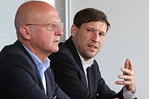 Pressekonferenz - ERC Ingolstadt stellt den neuen Trainerstab fuer die kommende Saison 2015 / 2016 vor