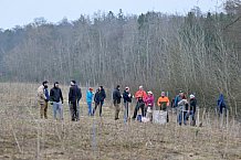 Eishockey, Herren, DEL, Saison 2023-2024, ERC Ingolstadt - Baumpflanzaktion, 02.03.2024