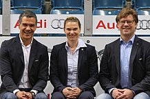 Pressekonferenz - ERC Ingolstadt stellt den neuen Trainerstab fuer die kommende Saison 2015 / 2016 vor