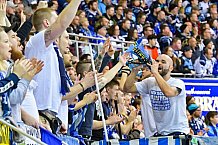 ERC Ingolstadt - Adler Mannheim, Eishockey, DEL, Deutsche Eishockey Liga, Playoffs, Viertelfinale, Spiel 5, 23.03.2018