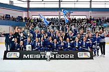 Eishockey, Frauen, DFEL, Playoffs Finale Spiel 4, Saison 2021-2022, ERC Ingolstadt - ECDC Memmingen Indians, 20.03.2022
