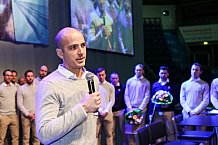 Abschlussfeier der Saison 2017 / 2018 in der Spielstaette des ERC Saturn Arena