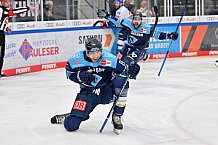 Eishockey, Herren, DEL, Saison 2022-2023, Playoff-Halbfinale - Spiel 3, ERC Ingolstadt - Adler Mannheim, 04.04.2023