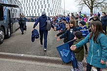 Eishockey, Herren, DEL, Saison 2022-2023, Playoff-Finale - Spiel 1, ERC Ingolstadt - Abfahrt vor Finalspiel 1, 14.04.2023