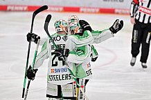 Eishockey, Herren, DEL, Saison 2022-2023, Spieltag 58, ERC Ingolstadt - Bietigheim Steelers, 28.02.2023