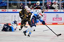 Eishockey, Herren, DEL, Saison 2024-2025, Playoffs Viertelfinale, Spiel 1, Nürnberg Ice Tigers - ERC Ingolstadt, 18.03.2025