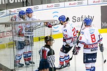 ERC Ingolstadt - Adler Mannheim, Eishockey, DEL, Deutsche Eishockey Liga, Playoffs, Viertelfinale, Spiel 1, 14.03.2018