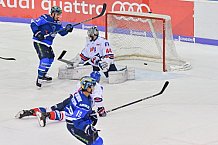 ERC Ingolstadt - Adler Mannheim, Eishockey, DEL, Deutsche Eishockey Liga, Playoffs, Viertelfinale, Spiel 3, 18.03.2018