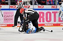 Eishockey, Herren, DEL, Saison 2024-2025, Playoffs Viertelfinale, Spiel 1, Nürnberg Ice Tigers - ERC Ingolstadt, 18.03.2025