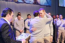 Abschlussfeier der Saison 2017 / 2018 in der Spielstaette des ERC Saturn Arena