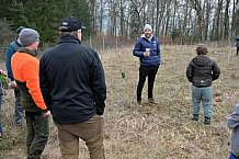Eishockey, Herren, DEL, Saison 2023-2024, ERC Ingolstadt - Baumpflanzaktion, 02.03.2024